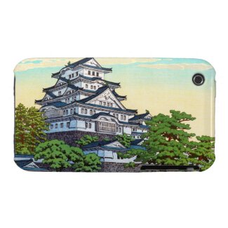 Kawase Hasui Pacific Transport Lines Himeji Castle iPhone 3 Cases