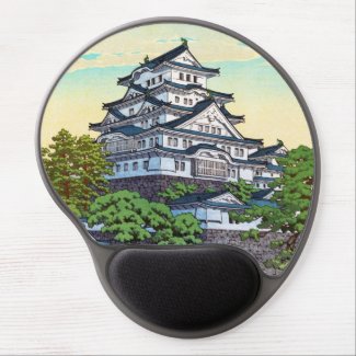 Kawase Hasui Pacific Transport Lines Himeji Castle Gel Mouse Mat