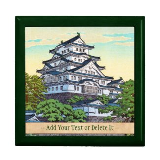 Kawase Hasui Pacific Transport Lines Himeji Castle Jewelry Box