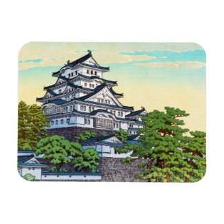 Kawase Hasui Pacific Transport Lines Himeji Castle Magnets