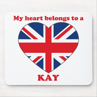 Kay Mouse Mats by ValentinesDayTshirts
