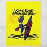 Kayak A Quiet Paddle Waves Flyers