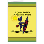 Kayak A Quiet Paddle Waves cards