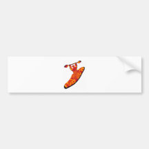 Kayak AKA BOATIN Bumper Sticker