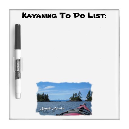 Kayak Alaska Dry Erase Whiteboards