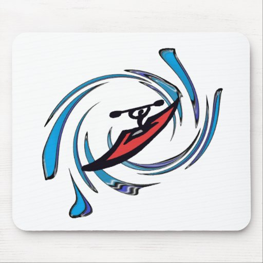 Kayak All Waters Mouse Pad