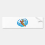 Kayak Basic Love Bumper Stickers