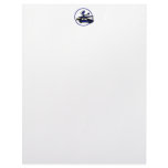Kayak, Bike, Car On Blue Letterhead Template