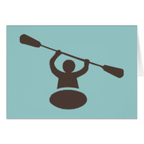 Kayak Greeting Card
