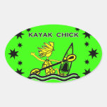 Kayak Chick Designs & Things stickers