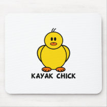 Kayak Chick mousepads