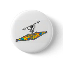 Kayak Hippie Bones Pin
