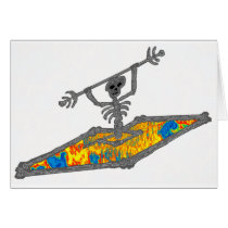 Kayak Hippie Bones Cards