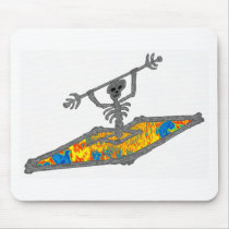 Kayak Hippie Bones Mousepads