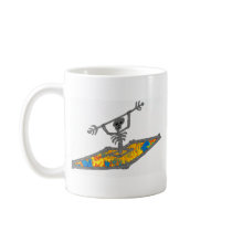 Kayak Hippie Bones Coffee Mugs
