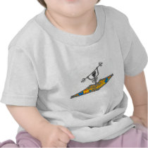 Kayak Hippie Bones T-shirts