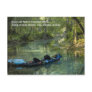 Kayak in Spring Postcard