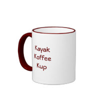 Kayak Koffee Kup - Customized mugs