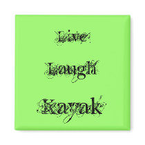Kayak Magnet by LittleRedLady Kayak Magnet