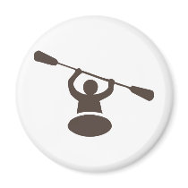 Kayak Fridge Magnet