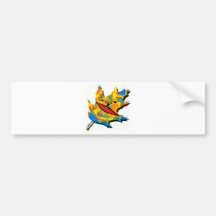 Kayak Northern Cali Bumper Sticker