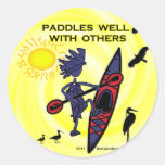 Kayak Paddles Well With Others II stickers