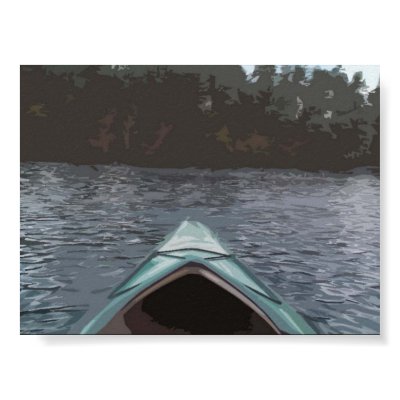 Kayak Poster by XxRedSoxX