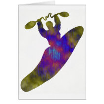 Kayak Proof Bender Greeting Card