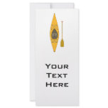 kayak customized rack card