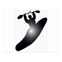 Kayak Shine Bender Postcard