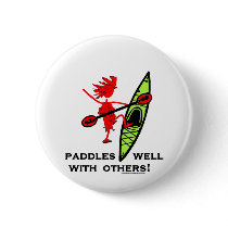 Kayak Shirt, Kayak Gift, Bumper Sticker and more! buttons