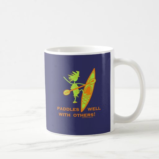 Kayak Shirt, Kayak Gift, Bumper Sticker and more! Coffee Mug | Zazzle