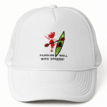 Kayak Shirt, Kayak Gift, Bumper Sticker and more! hats