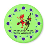 Kayak Shirt, Kayak Gift, Bumper Sticker and more! magnets