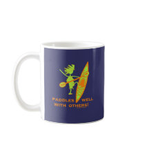 Kayak Shirt, Kayak Gift, Bumper Sticker and more! mugs