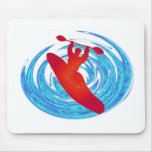 Kayak Spring Streaks Mouse Pad