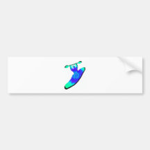 Kayak The Fu Bumper Stickers