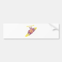 Kayak The Sledgehammer Bumper Sticker
