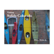 Kayak Wall postcards