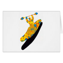 Kayak Widespread Boofs Greeting Card