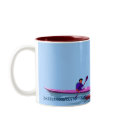 Kayakers Customizable Mug by Customizables Kayakers Customizable Mug