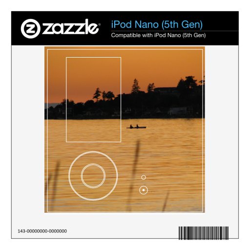 Kayakers Decals For The iPod Nano