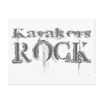 Kayakers Rock postcards by busybrain Kayakers Rock postcards