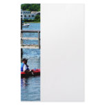 Kayaking at Bristol, RI Custom Stationery