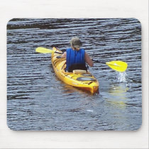Kayaking down the river mousepads by dduhaime55 Kayaking down the river mousepads
