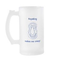 Kayaking Drives Me Crazy Mugs