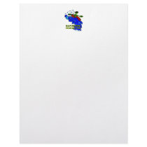 Kayaking Fearless Fun Gifts Letterhead Design
