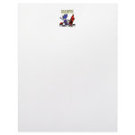Kayaking Fearless Fun Personalized Letterhead