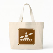 Kayaking Highway Sign bags