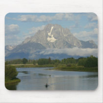 Kayaking in Grand Teton Mousepad
